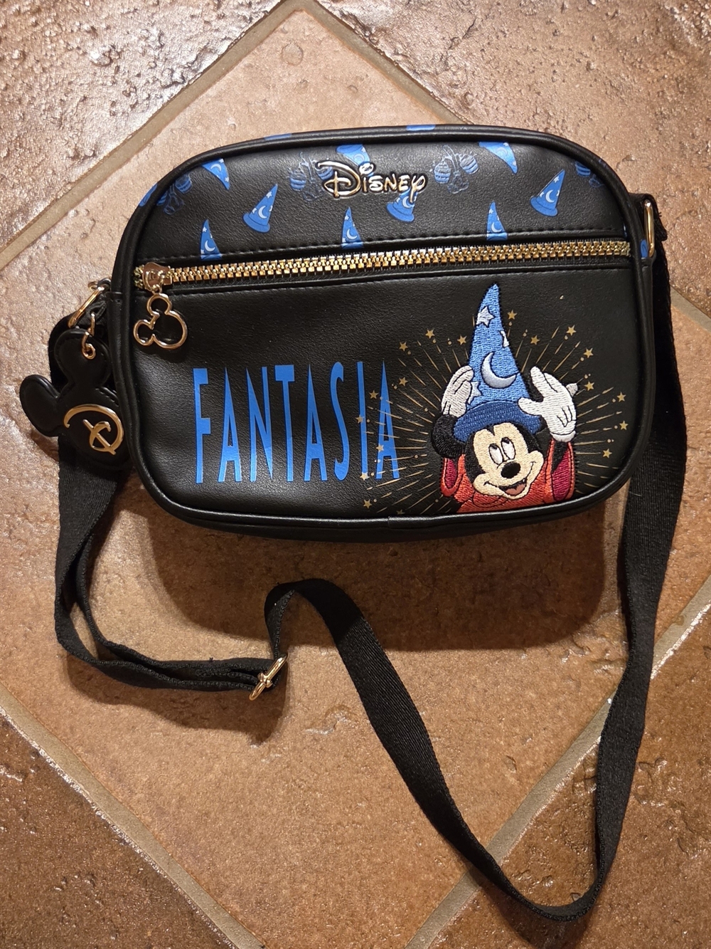 Primark Disney Fantasia Sorcerer Mickey Mouse Crossbody